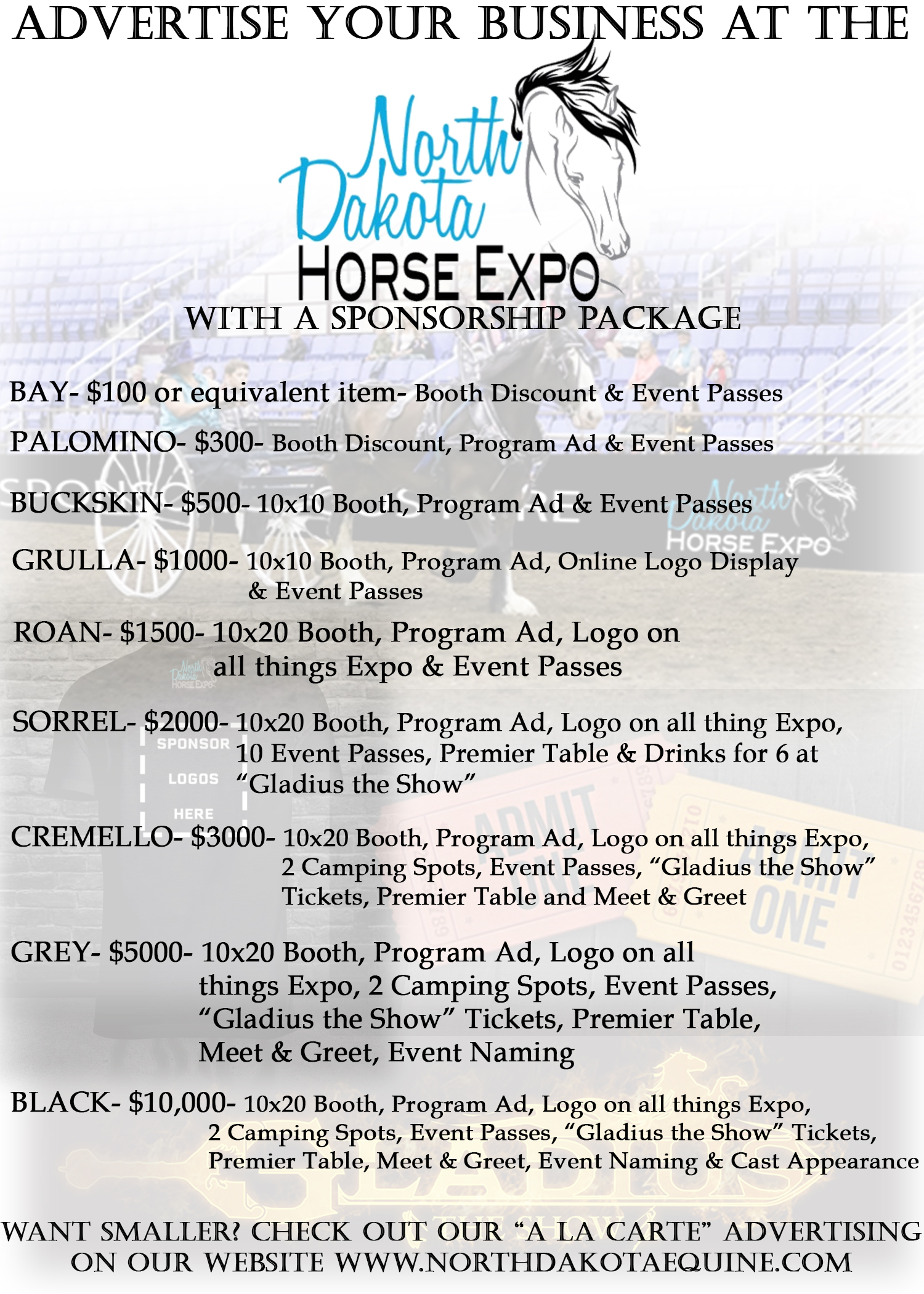 horse expo flyer